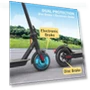 Превью Foldable Electric Scooter for Adults, 19Mph Speed, 8.5" Solid Tires, 21 Miles Range — Electric Vehicles, GuduDobu