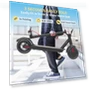 Превью Foldable Electric Scooter for Adults, 19Mph Speed, 8.5" Solid Tires, 21 Miles Range — Electric Vehicles, GuduDobu