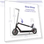 Превью Foldable Electric Scooter for Adults, 350W Motor, 19 Mph, 21 Miles Range — Push Scooters, YIWMWIY