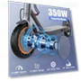 Превью Folding Electric Scooter for Adults, 350W Motor, 8.5" Solid Tires, 19MPH, 21Mile Range — Electric Vehicles, sigravy