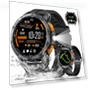 Thumbnail GPS Military Smart Watch with AMOLED Display, 100+ Sports Modes, IP68 Waterproof — Smartwatches, LIGE