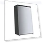 Thumbnail Mini Refrigerator with Freezer Compartment, 3.2 Cubic Feet, Adjustable Thermostat, Reversible Door — Mini Fridges, ARCTIC CHEF