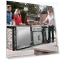 Превью Outdoor Refrigerator 24 Inch Wide, Stainless Steel Beverage Refrigerator 176 Can — Mini Fridges, Tylza