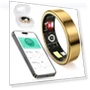 Превью Smart Ring Fitness Tracker - Health Sleep Heart Rate Monitor — Smartwatches, GYSOA