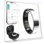 Превью Smart Ring Health Tracker with Blood Pressure Monitor — Smart Rings, Mefoma