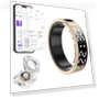 Thumbnail Smart Ring with LED Display, Health Tracker for Sport, Heart Rate, Sleep Monitoring — Smart Rings, Mefoma