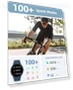 Thumbnail Smart Watch with Call Function, Fitness Tracker, Heart Rate Monitor, IP68 Waterproof — Smartwatches, Parsonver