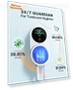 Thumbnail Toothbrush Cleaner & Holder with LED Smart Screen, Rechargeable — Travel Toothbrush Holders, Bitvae