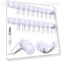 Thumbnail 100 Pack Wired Earbuds Bulk for Classroom, No Microphone, 3.5MM Jack — In-Ear Headphones, Kanayu