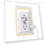 Thumbnail 5-Outlet Splitter with 4 USB Ports and Night Light — Power Solutions & Surge Protection, Addtam