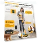 Превью 6000mAh Battery Electric Mop with Smart Display and LED Light — Cordless Vacuums & Sweepers, qimedo