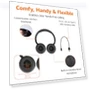 Превью Bluetooth Headphones with Microphone, Wireless, On Ear, 35 Hour Playtime, Foldable — In-Ear Headphones, Amazon