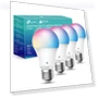 Thumbnail Full Color Changing Dimmable Smart WiFi Light Bulbs — LED, Kasa Smart