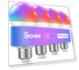 Превью Smart Light Bulbs, Color Changing LED Bulbs, WiFi & Bluetooth, Music Sync, A19, 4 Pack — LED, Govee