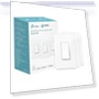 Thumbnail Smart Light Switch HS200P3, Single Pole, Wi-Fi, Works with Alexa and Google Home — Smart Home Hubs & Controllers, TP-Link