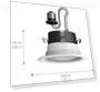 Thumbnail Smart Recessed 4 Inch LED Downlight - Color-Changing Light - 6 Pack — LED, Philips Hue