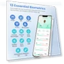 Thumbnail Smart Scale for Body Weight with BMI, Body Fat, Muscle Mass, Bluetooth Sync — Baby Scales, Etekcity