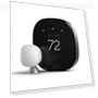 Thumbnail Smart Thermostat with Air Quality Monitor and Smart Sensor — Home Climate Control, ecobee