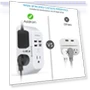 Thumbnail USB Wall Charger Surge Protector 5 Outlet Extender with 4 USB Charging Ports — Power Solutions & Surge Protection, Addtam