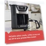 Thumbnail 12-Cup Mill and Brew Coffee Maker with Automatic Grind, Programmable Drip Coffee Machine — Electric Blade Coffee Grinders, BLACK+DECKER