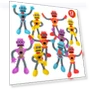 Превью Bendable Robot Figures, Set of 12 Flexible Men — Stress Relievers, ArtCreativity