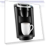 Thumbnail Compact Single-Serve K-Cup Pod Coffee Maker with 3 Brew Sizes — Single-Cup Coffee Makers, Keurig
