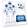 Thumbnail Gesture Sensing RC Robot Toy for Kids — Interactive Figures & Robots, KingsDragon