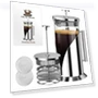 Превью Gourmet Ground Coffee Set with French Press — Coffee & Tea, Cafe Du Chateau