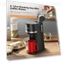 Thumbnail Mini Single Serve Coffee Maker for K Cup and Ground Coffee — Electric Blade Coffee Grinders, Horavie