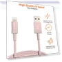 Thumbnail Nylon Braided USB-C to Lightning Charger Cable, MFi Certified, 6 Foot — Lightning, Amazon Basics