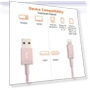 Thumbnail Nylon Braided USB-C to Lightning Charger Cable, MFi Certified, 6 Foot — Lightning, Amazon Basics