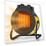 Thumbnail PTC Ceramic Space Heater, 1500W Fast Heating Indoor Electric Heater with Adjustable Angle — Portable Heating Solutions, Elevoke