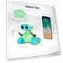 Превью Rechargeable RC Robot Toy for Kids with Music and LED Eyes — Interactive Figures & Robots, ALLCELE