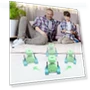 Превью Rechargeable RC Robot Toy for Kids with Music and LED Eyes — Interactive Figures & Robots, ALLCELE