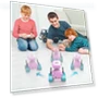 Thumbnail Rechargeable RC Robot Toy for Kids with Music and LED Eyes — Interactive Figures & Robots, ALLCELE
