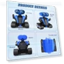 Thumbnail Remote Control Robot Toy with LED Eyes for Kids — Interactive Figures & Robots, MindPal