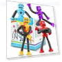 Превью Sensory Travel Robot Toys for Kids, 4Pcs Set — Infant & Early Childhood Playthings, CHESLICR