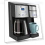 Превью Single Serve + 12 Cup Coffee Maker, 3-Sizes: 6-Ounces, 8-Ounces and 10-Ounces, Stainless Steel — Coffee & Espresso Combos, Cuisinart