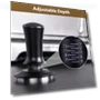 Превью Spring Loaded Espresso Tamper 58mm - Adjustable Depth Coffee Press Tool — Tampers, Attsky