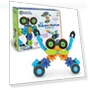 Thumbnail STEM Robots Building Set - 116 Pieces, Ages 5+, Robot Toy — Mechanical Construction Kits, Learning Resources
