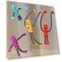 Превью Suction Cup Robot Toy for Kids - 4 Pack Sensory Pop Tubes Robots — Infant & Early Childhood Playthings, Limpskys