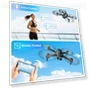 Превью 1080P HD FPV Foldable Drone with Camera for Beginners — Drones, Velcase