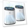 Превью Air Purifiers for Bedroom with True HEPA Filter, 2 Pack — Activated Carbon Air Purifiers, Chivalz