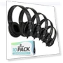 Thumbnail Classroom Headphones Bulk 10-Pack — In-Ear Headphones, Sonitum
