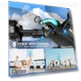 Thumbnail Foldable Drone with 1080P Camera for Beginners — Drones, REDRIE