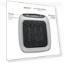 Thumbnail Handy Heater Turbo Wall Outlet Small Space Heater with Adjustable Thermostat — Portable Heating Solutions, Ontel