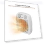 Превью Indoor Space Heater with Adjustable Thermostat, Fan Forced, Electric, Overheat Protection — Portable Heating Solutions, Comfort Zone
