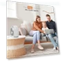 Превью Indoor Space Heater with Adjustable Thermostat, Fan Forced, Electric, Overheat Protection — Portable Heating Solutions, Comfort Zone