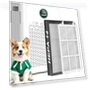 Thumbnail Large Room HEPA Air Purifier with PM2.5 Sensor and Washable Filter — Activated Carbon Air Purifiers, AIRJOWSET