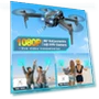 Thumbnail Mini Drone with Camera, 1080P HD Foldable Drone with Gravity Control — Drones